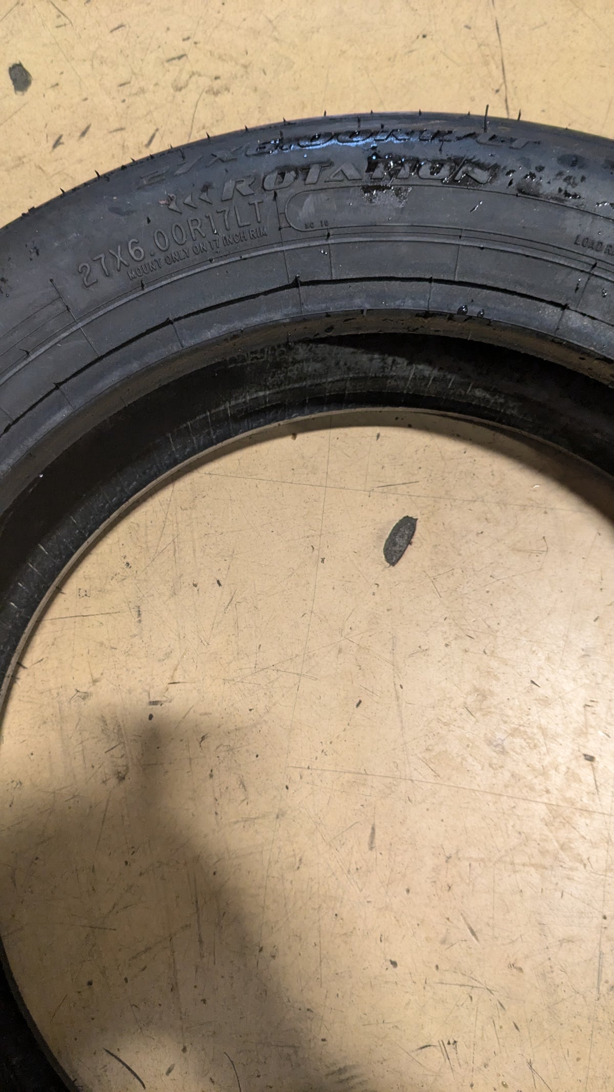 MICKEY THOMPSON ET STREET FRONT BSW LT 27 6 17 6PLY SUMMER TIRE 250735