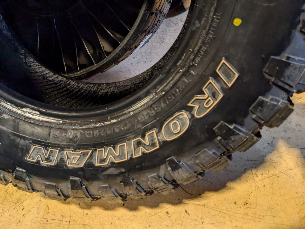 IRONMAN ALL COUNTRY M/T OWL LT 265 75 16 123/120Q E MUD TERRAIN TIRE 92614