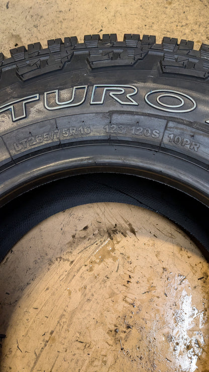 GT RADIAL ADVENTURO ATX RWL LT 265 75 16 123/120S 10PLY ALL TERRAIN TIRE AS152