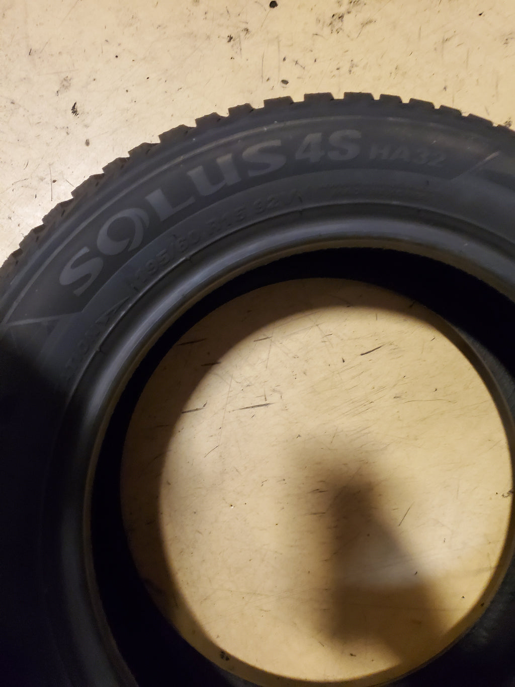 2 KUMHO SOLUS 4S HA32 BSW P 195 60 15 92V XL ALL WEATHER TIRE 2360163