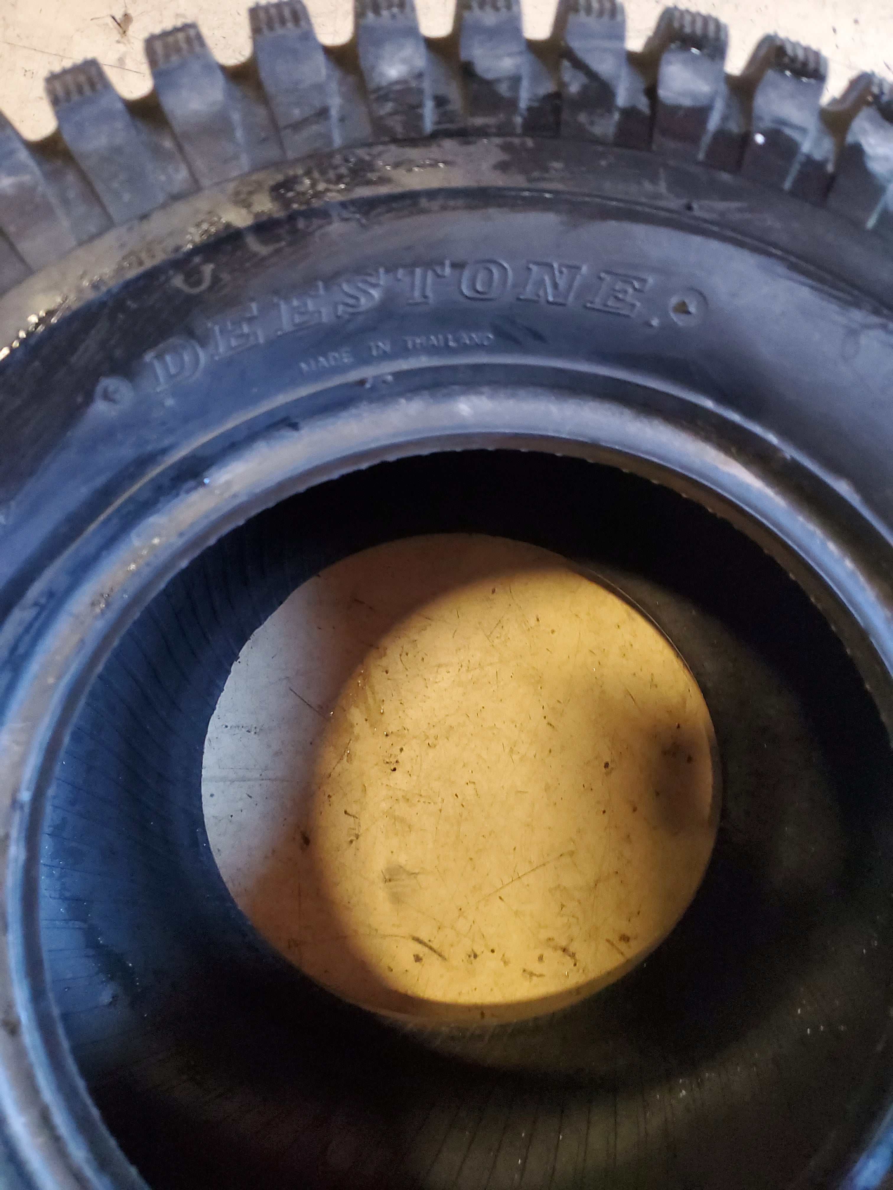 NOS DEESTONE D930 BSW  25 12 10 4PLY ATV/UTV TIRE 7371