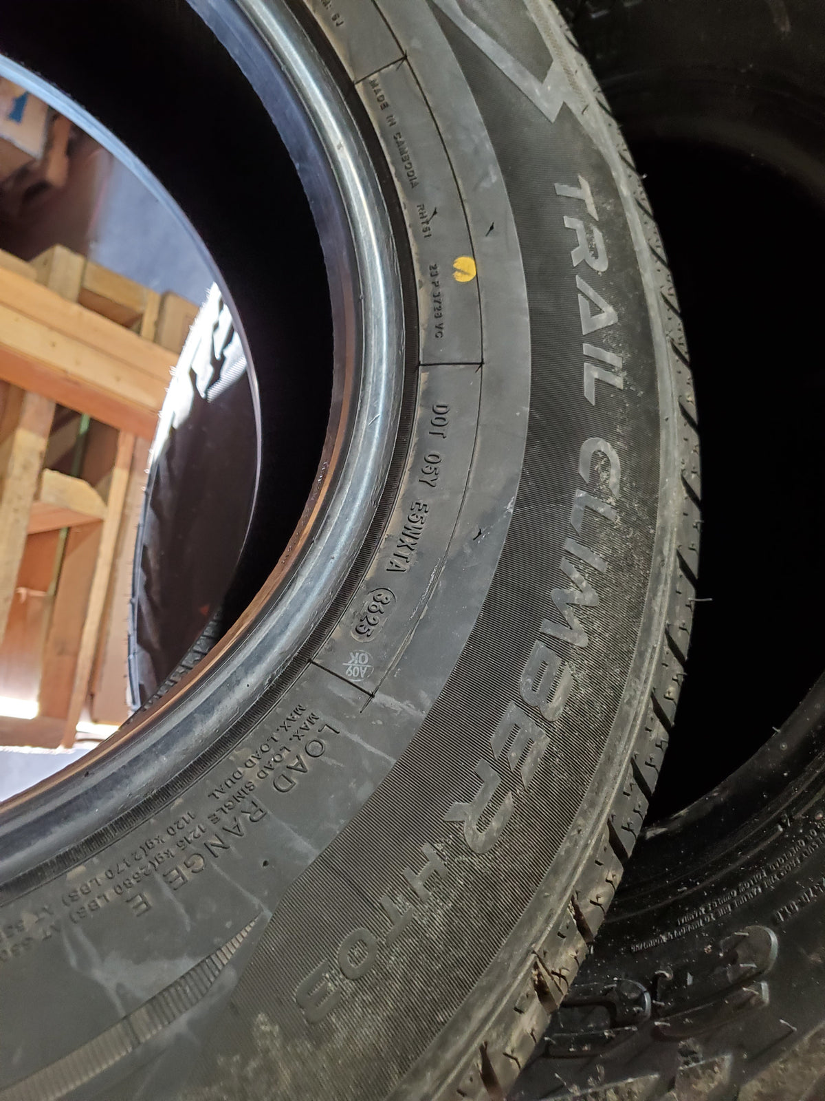 SUMMIT TRAIL CLIMBER HT03 BSW LT 225 75 16 115/112R 10PLY ALL SEASON TIRE 20748
