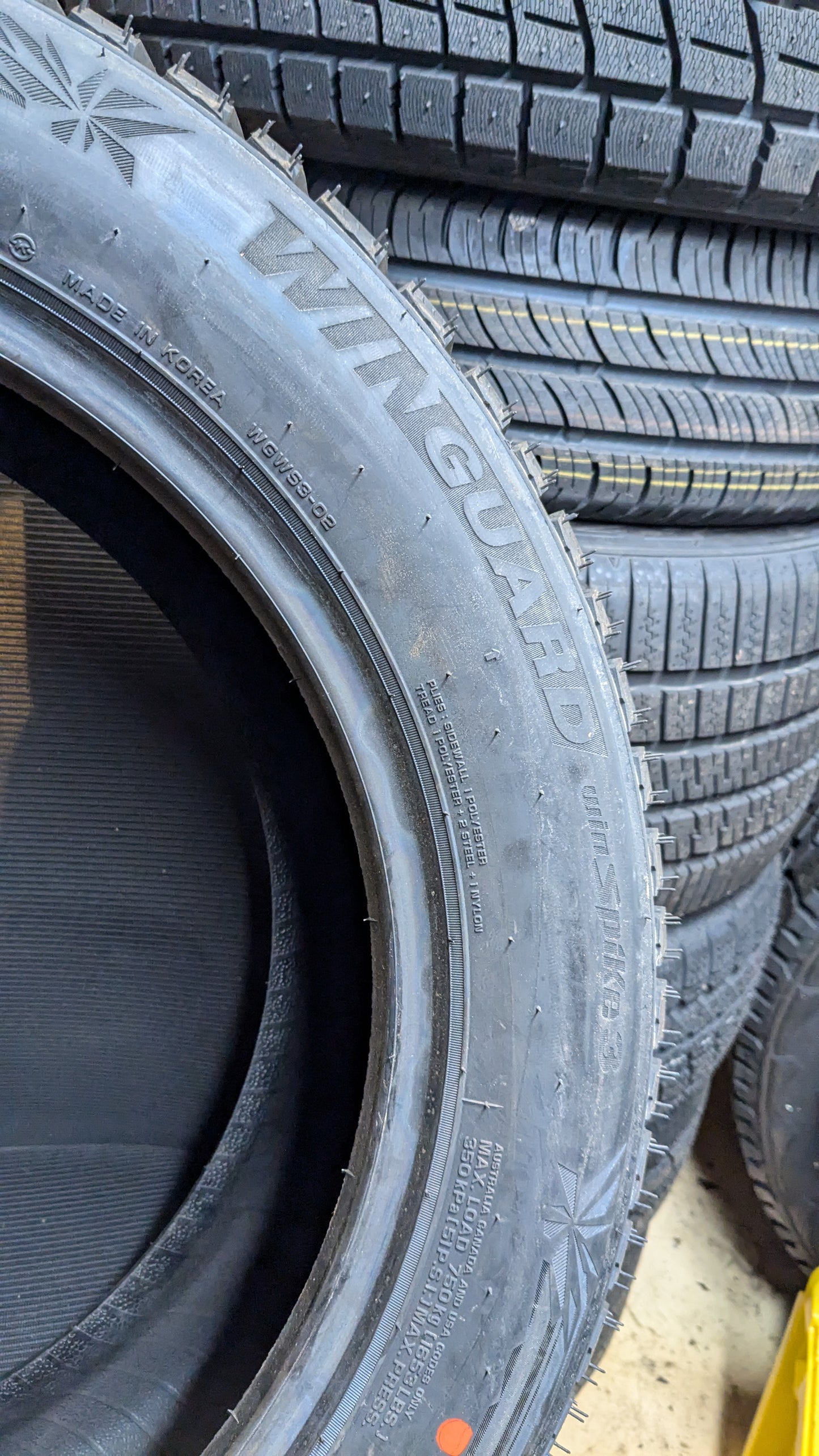 NEXEN WINGUARD WINSPIKE 3 BSW P 225 55 18 98T WINTER TIRE 18402NXK