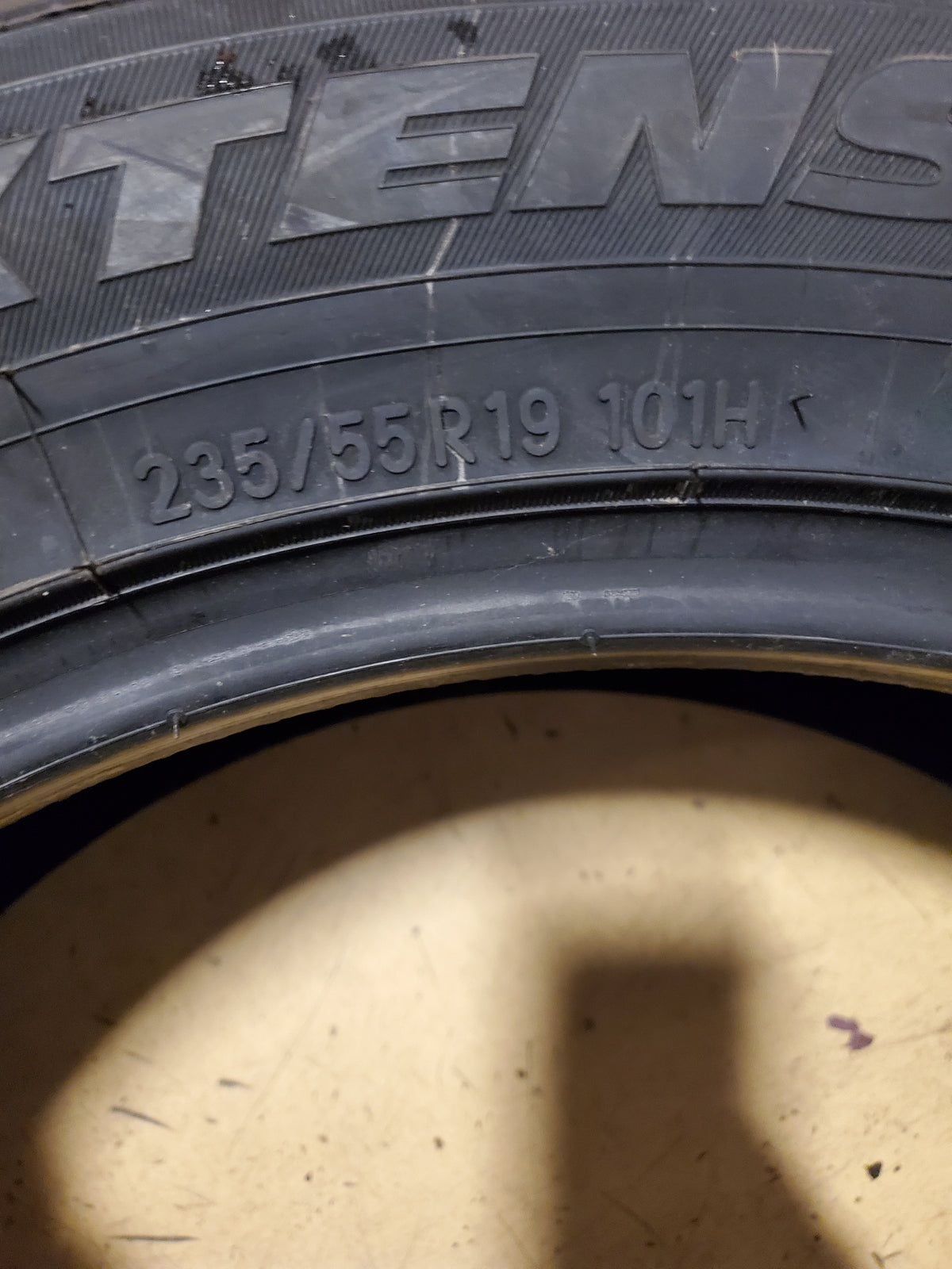 TOYO EXTENSA A/S II BSW P 235 55 19 101H ALL SEASON TIRE 147210
