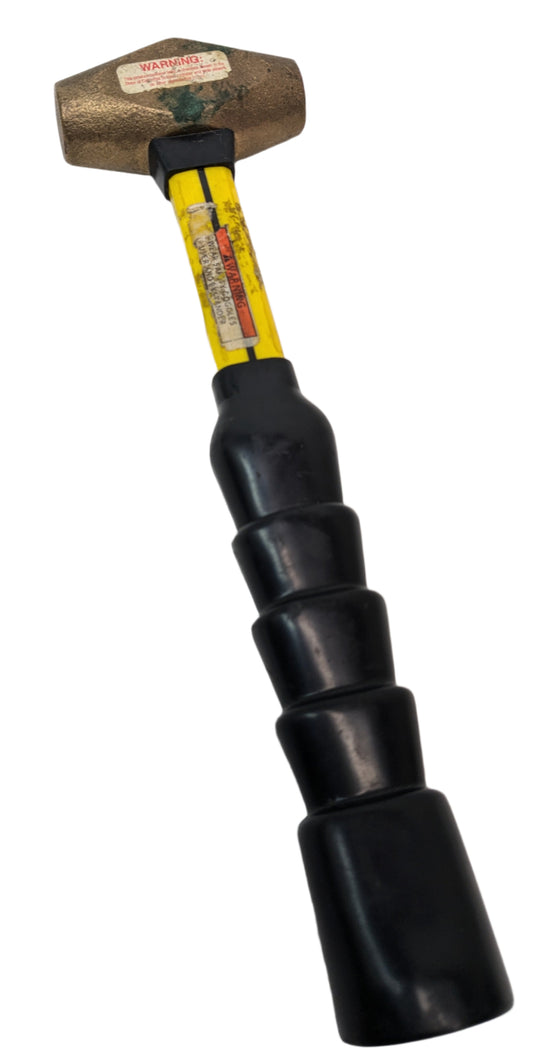 NUPLA NON SPARKING HAMMER FIBERGLASS HANDLE 1 LBS HEAD 2 LBS HAMMER