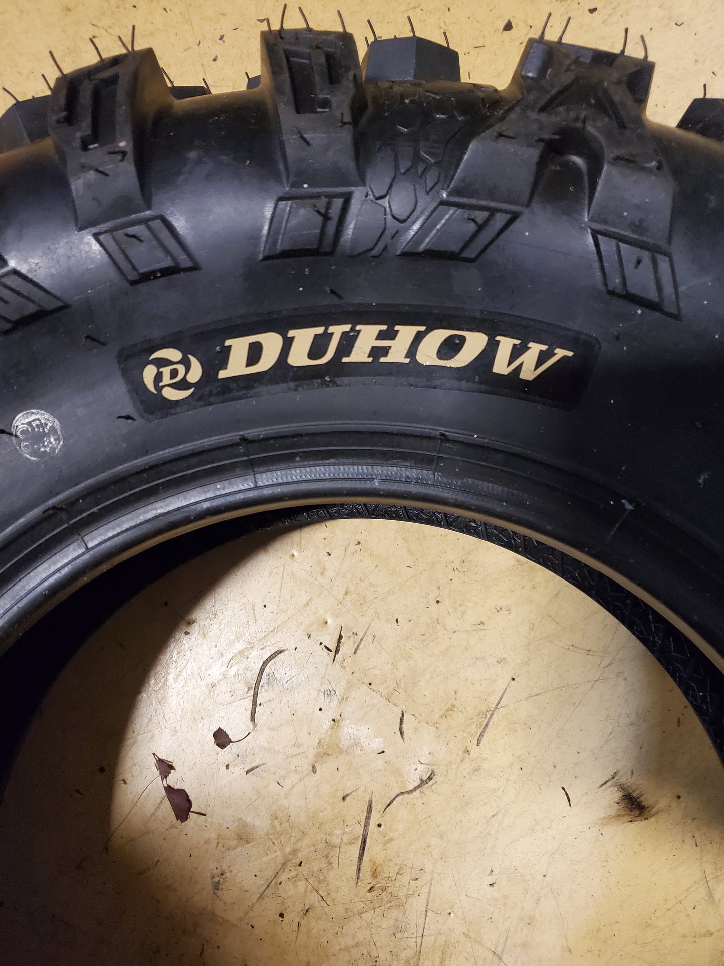 DUHOW BSW AT 25 8 12 38F 4PLY ATV/UTV TIRE DS58121