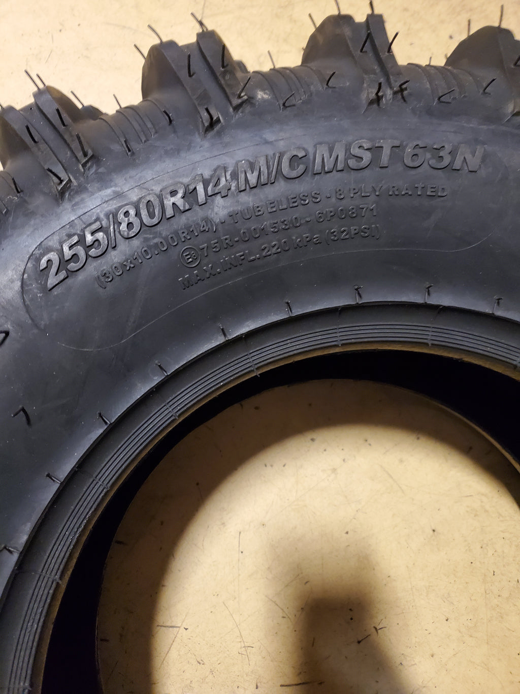 CARLSTAR VERSA TRAIL XTR BSW 30 10 14 63N 8PLY ATV/UTV TIRE 6P0871