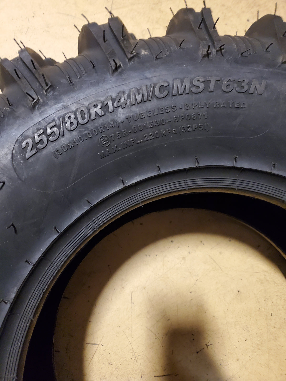 CARLSTAR VERSA TRAIL XTR BSW 30 10 14 63N 8PLY ATV/UTV TIRE 6P0871