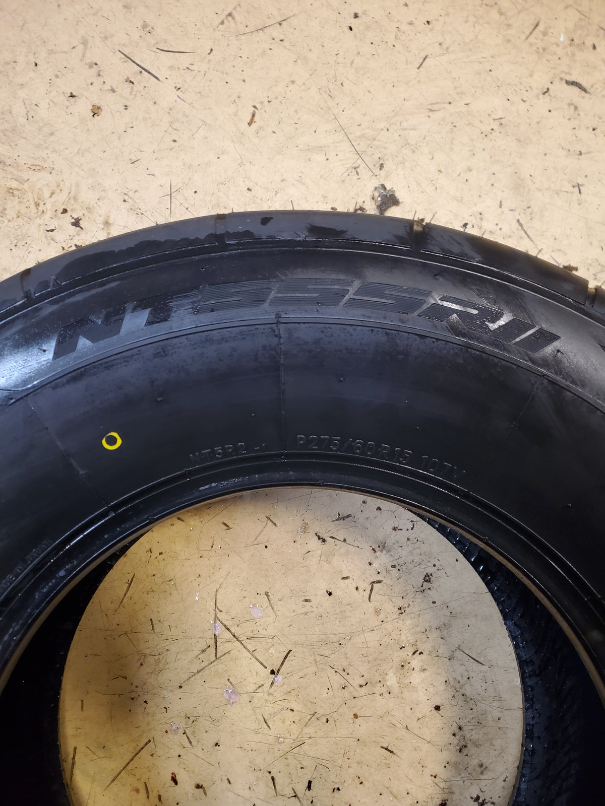 NITTO NT555RII BSW P 275 60 15 107V RACING TIRE 107830