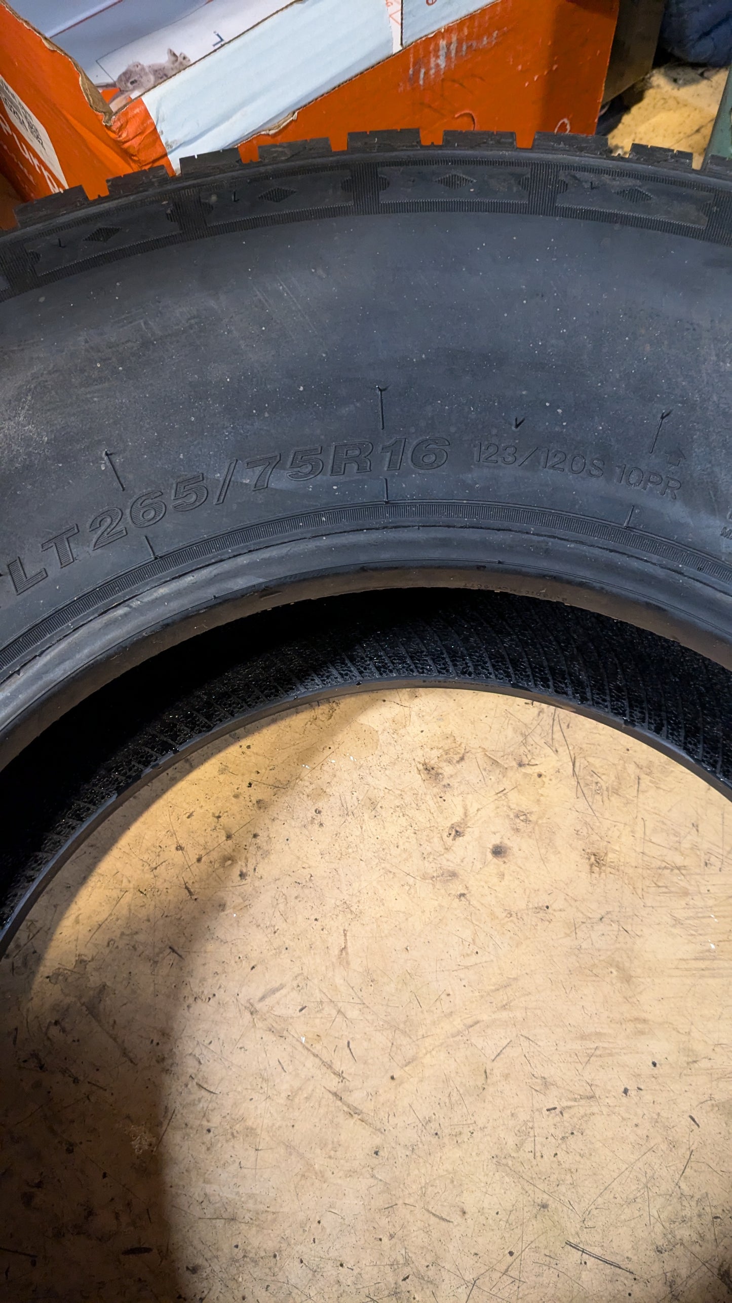 ELDORADO TRAIL GUIDE AT OWL LT 265 75 16 123/120S 10PLY ALL TERRAIN TIRE TGT39