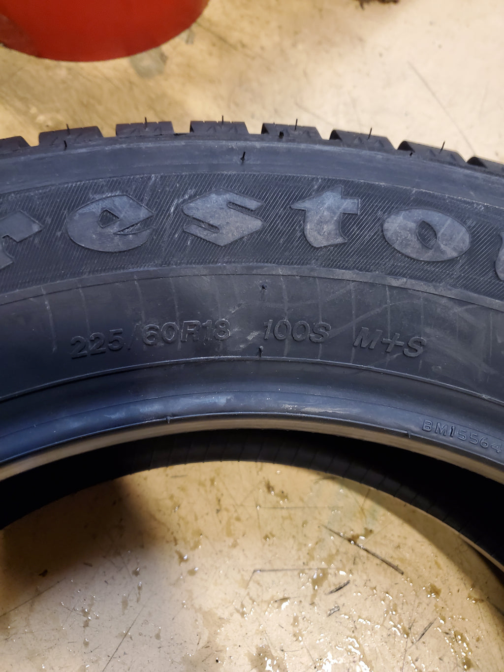 4 FIRESTONE WINTERFORCE 2 BSW P 225 60 18 100S WINTER TIRES 149337