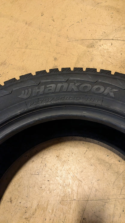 NOS HANKOOK I PIKE RW11 BSW P 275 55 20 111T WINTER TIRE 1009539