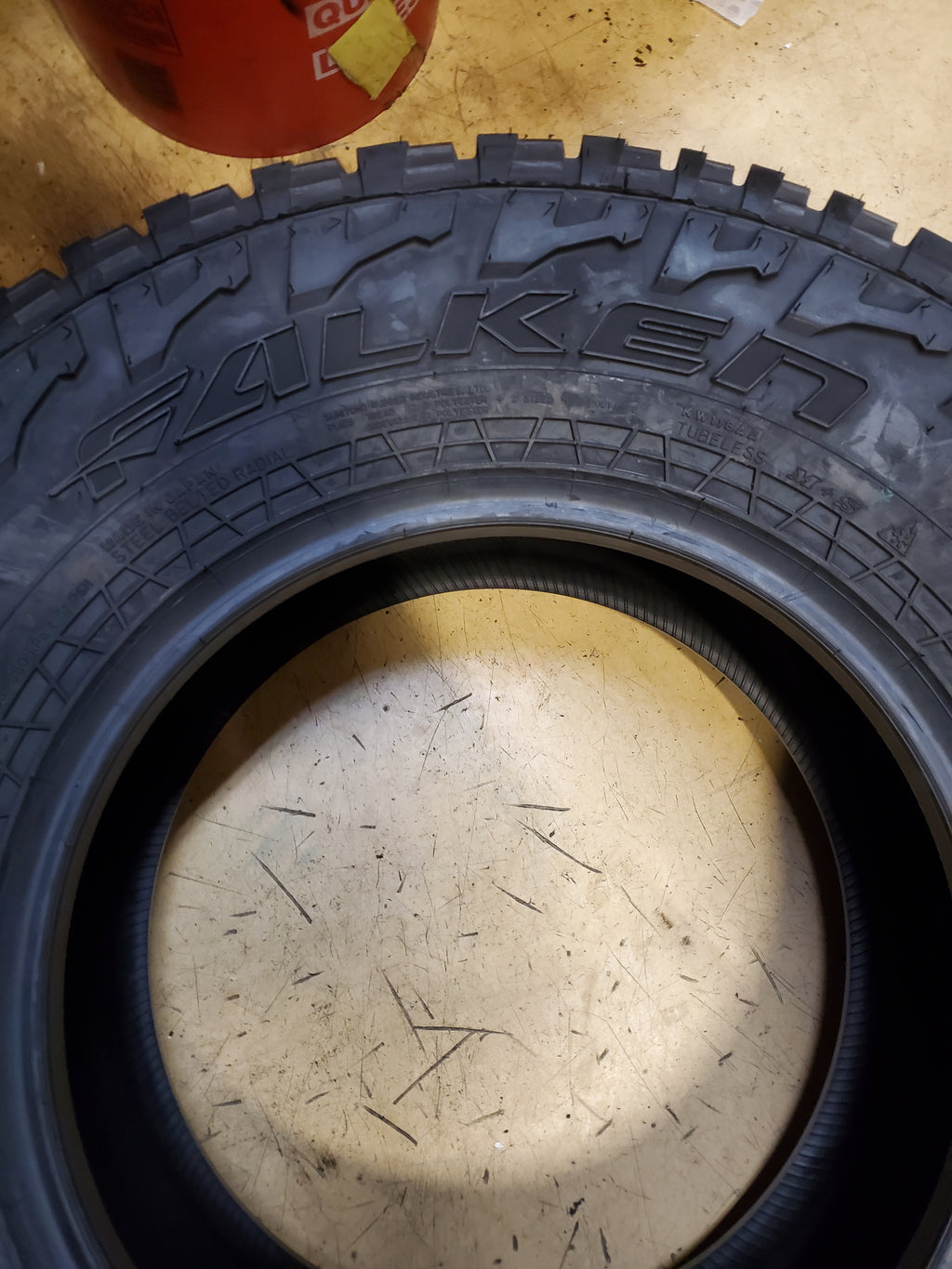 FALKEN WILDPEAK AT3W BSW P 265 70 16 112T ALL TERRAIN TIRE 28034667