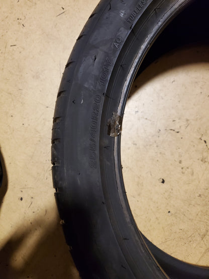 BRIDGESTONE POTENZA SOO5 BSW P 255 40 20 101Y XL UHP TIRE 011727