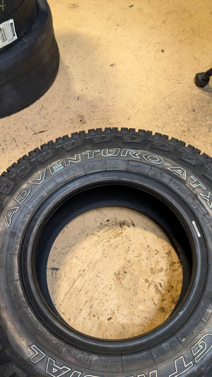 GT RADIAL ADVENTURO ATX RWL LT 265 75 16 123/120S 10PLY ALL TERRAIN TIRE AS152