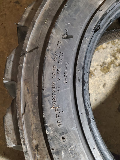 NOS DEESTONE D304 BSW  10-16.5 134A2 10PLY FORKLIFT TIRE DS6105