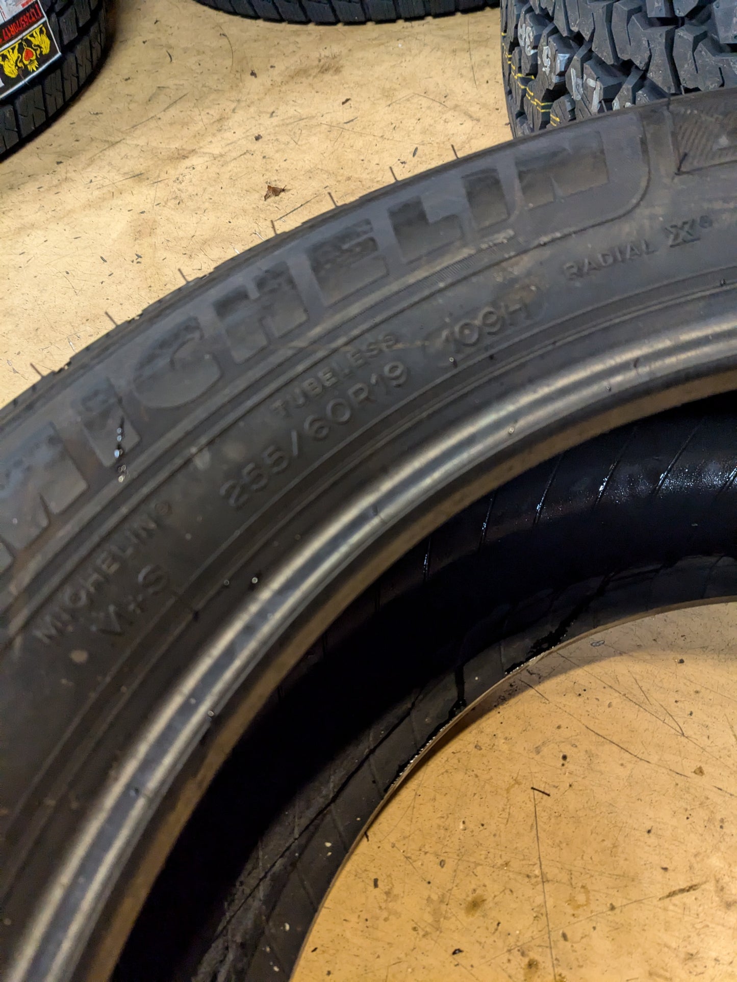 MICHELIN DEFENDER LTX M/S BSW P 255 60 19 109H SL ALL SEASON TIRE 17031