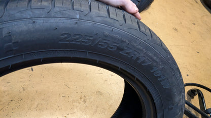 KUMHO ECSTA PS31 BSW P 225 55 17 101W XL UHP TIRE 2267953