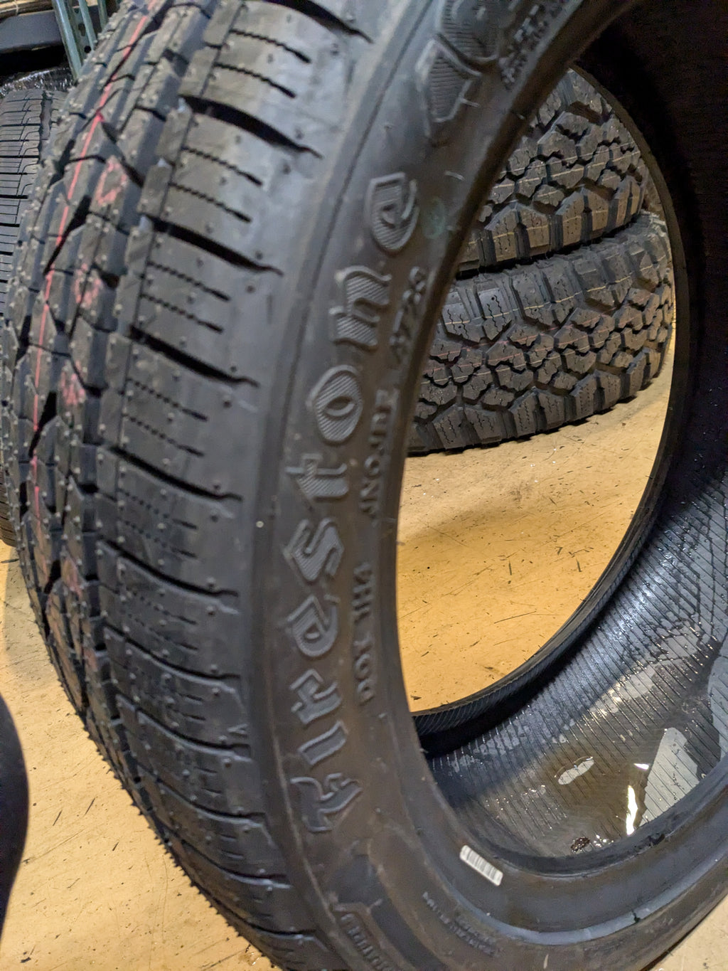 4 FIRESTONE DESTINATION LE3 P 235 45 19 95H SL ALL SEASON TIRES 005396