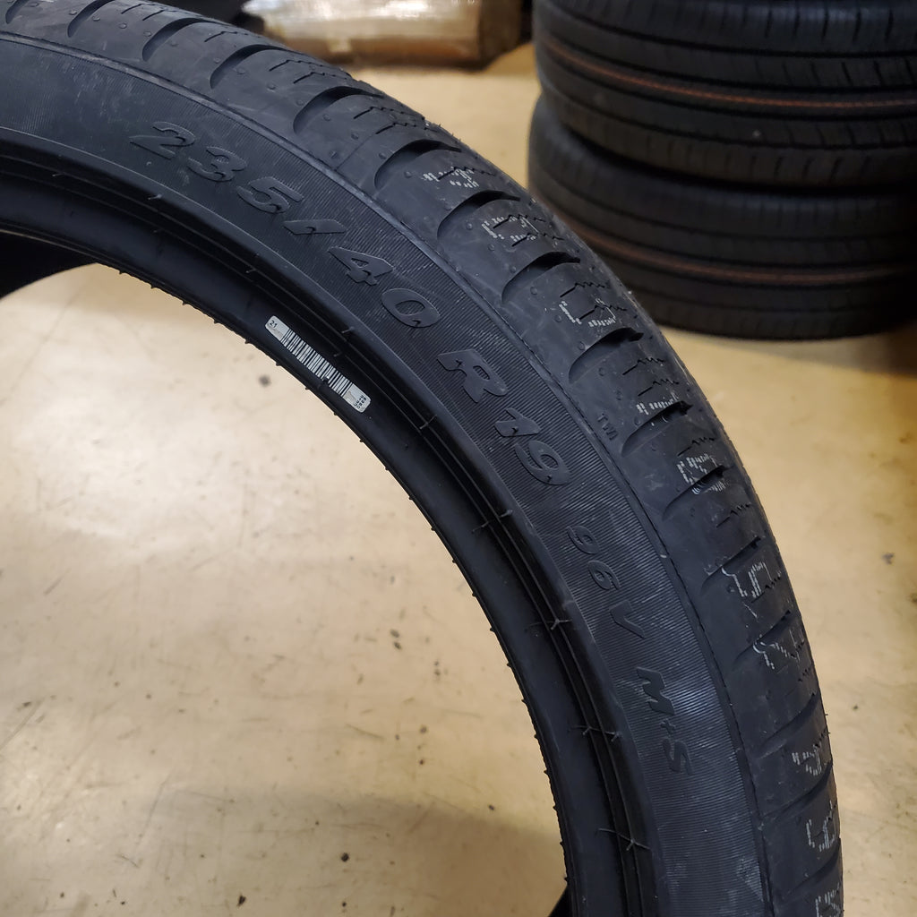 2 PIRELLI P ZERO ALL SEASON PLUS FOAM ELECT P 235 40 19 96V XL UHP TIRE 4206400