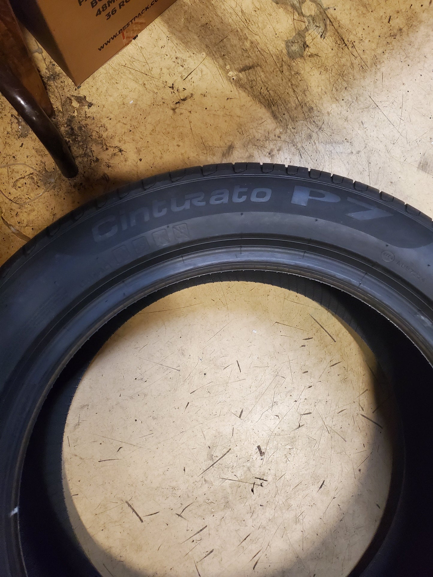 4 PIRELLI CINTURATO P7 RFT BSW P 245 50 19 105W XL UHP TIRE 2671600