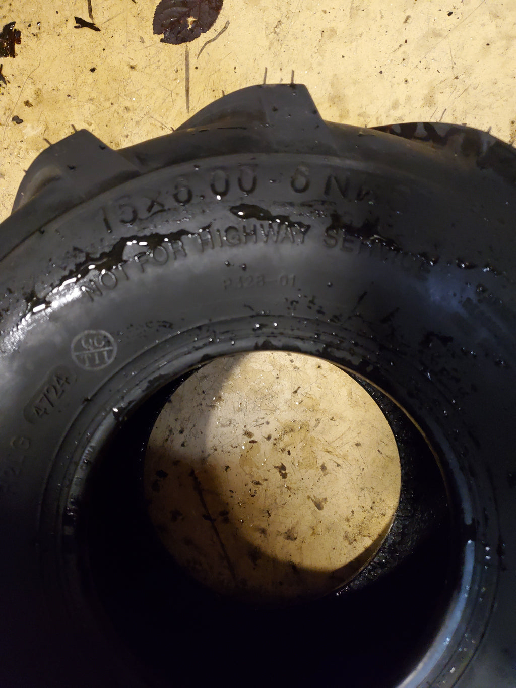 WANDA P328 BSW 15 6 6 4PLY LAWN TIRE 13078