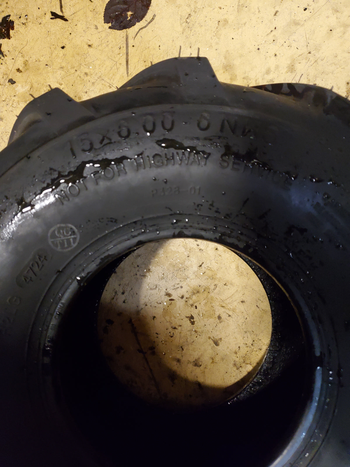 WANDA P328 BSW 15 6 6 4PLY LAWN TIRE 13078