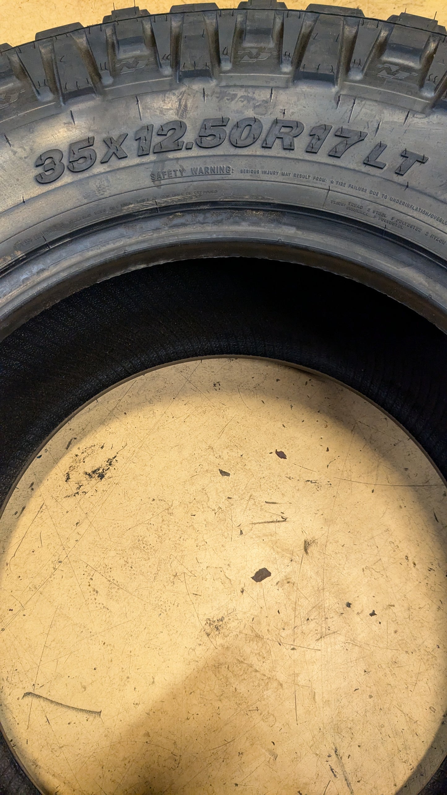 NITTO TRAIL GRAPPLER M/T BSW LT 35 12.5 17 121Q 10PLY MUD TERRAIN TIRE 205730