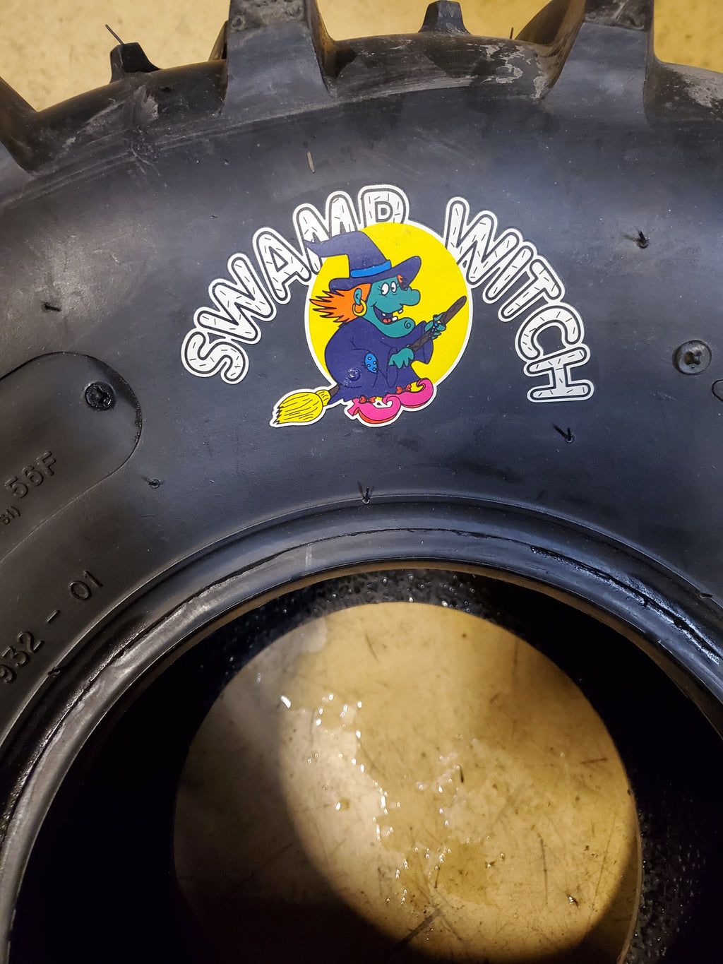 NOS DEESTONE SWAMP WITCH D932 BSW AT 25 12 9 56F 6PLY ATV/UTV TIRE DS7925