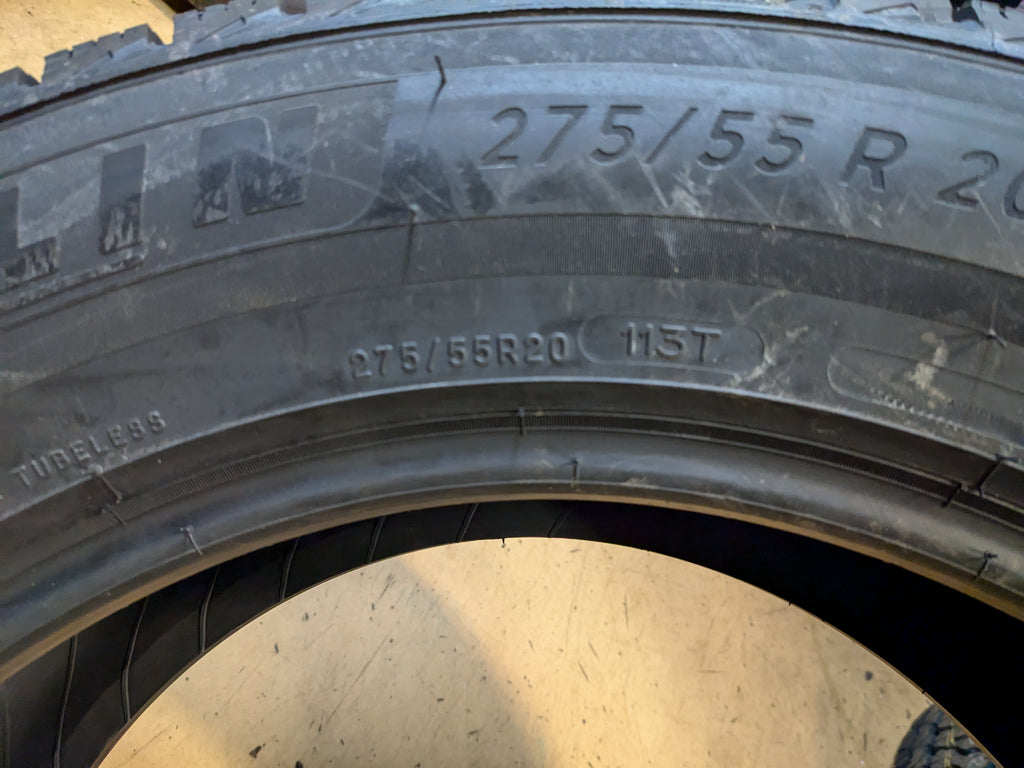 MICHELIN X-ICE SNOW SUV BSW P 275 55 20 113T WINTER TIRE 14422