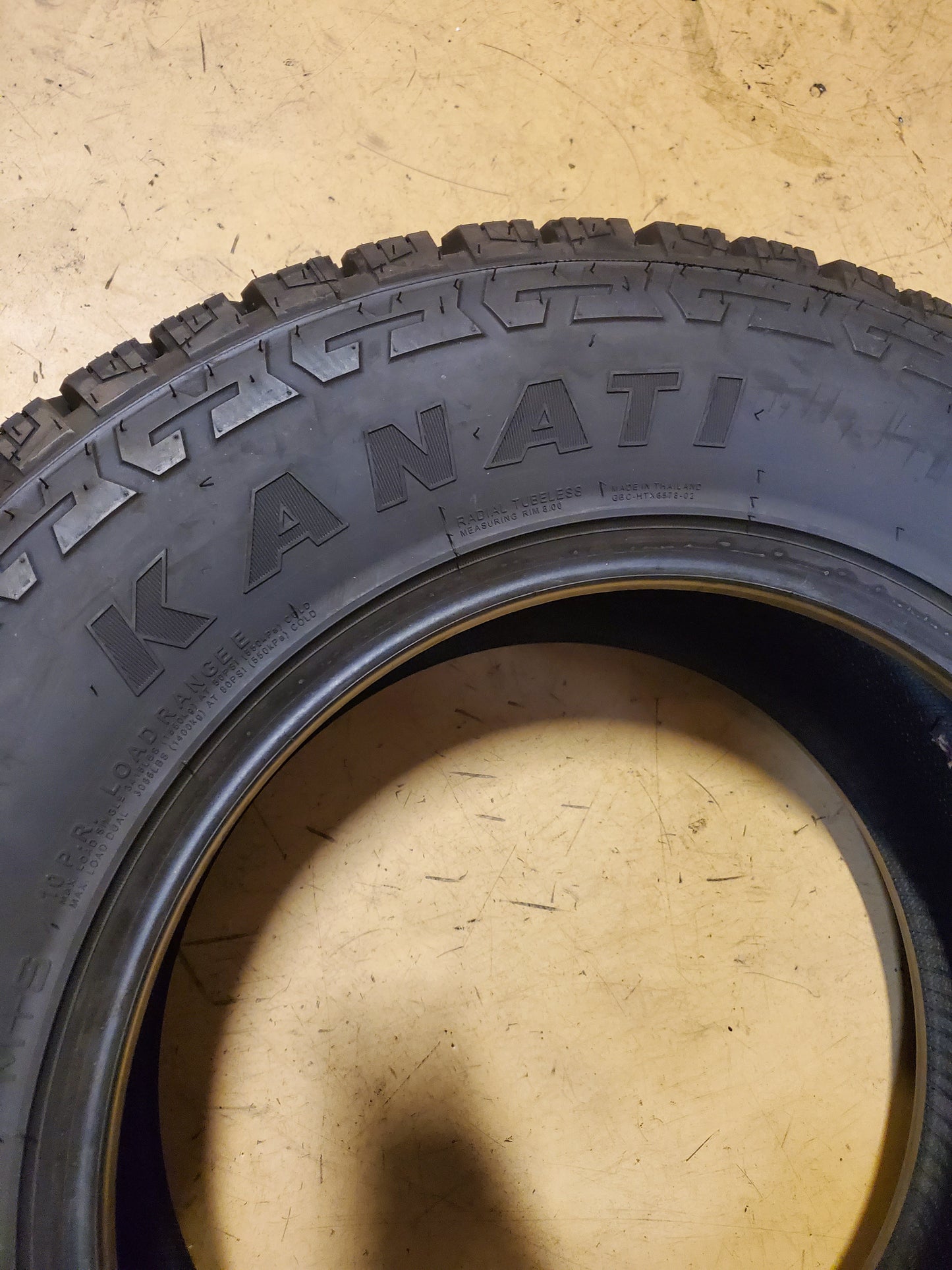KANATI NAVPOINT HTX BSW LT 275 65 18 123/120S ALL SEASON TIRE LNV1827565E
