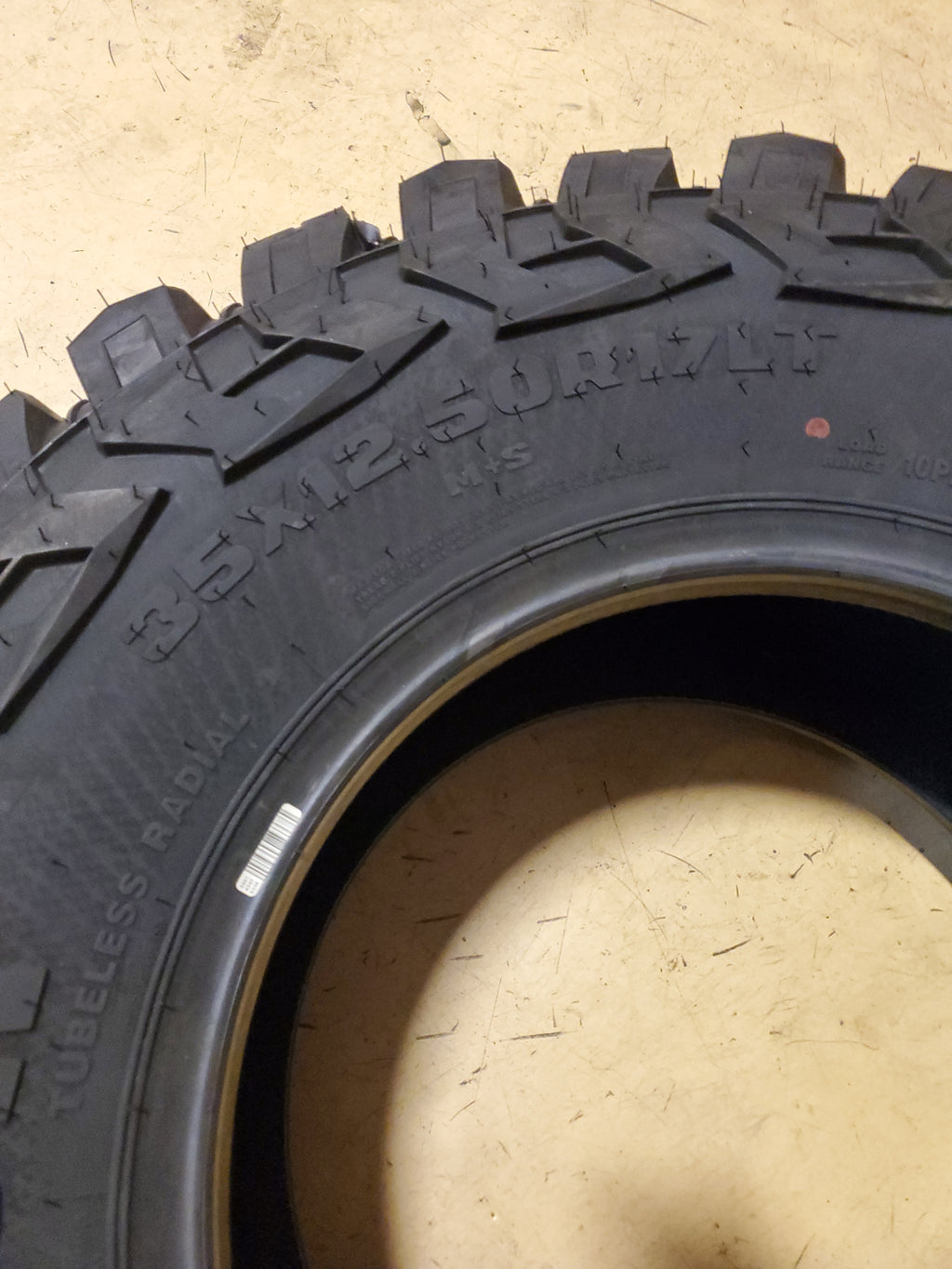 4 GLADIATOR X COMP M/T BSW LT 35 12.5 17 126Q 10PLY MUD TIRE 1932267553