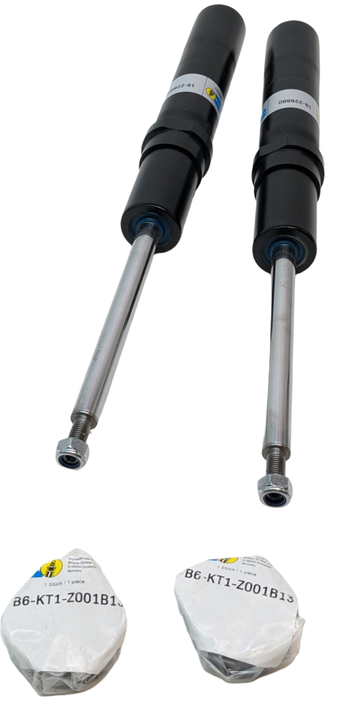 2 BILSTEIN SHOCK ABSORBER FOR AUDI A7  3.0 FRONT SUSPENSION 19-226880
