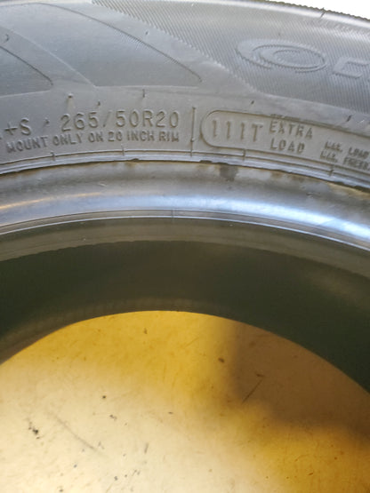 COOPER ENDEAVOR PLUS BSW P 265 50 20 111T XL ALL SEASON TIRE 166235009