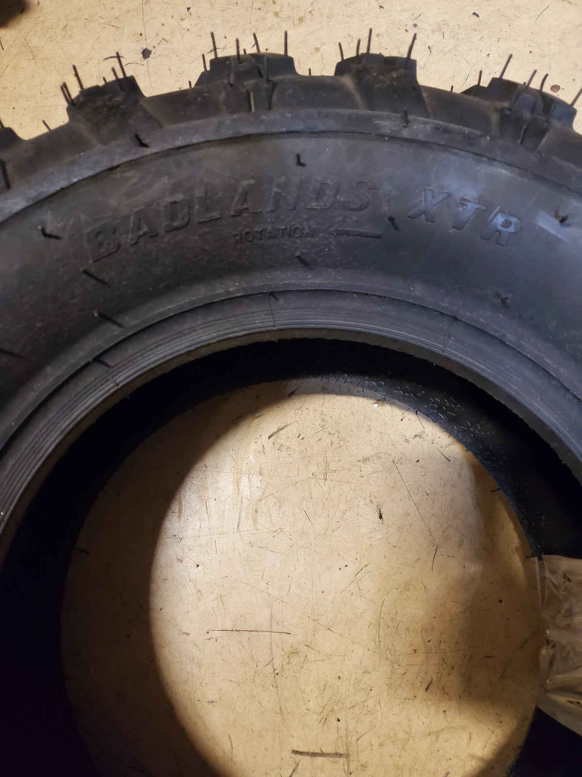 NOS CARLISLE BADLANDS XTR BSW AT 25 10 12 ATV/UTV TIRE 537067