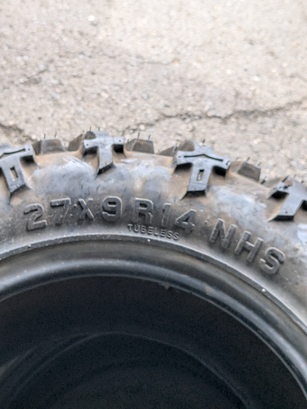 NOS GBC SPARTACUS BSW AT 27 9 14 8 PLY ATV/UTV TIRE AE142709SP