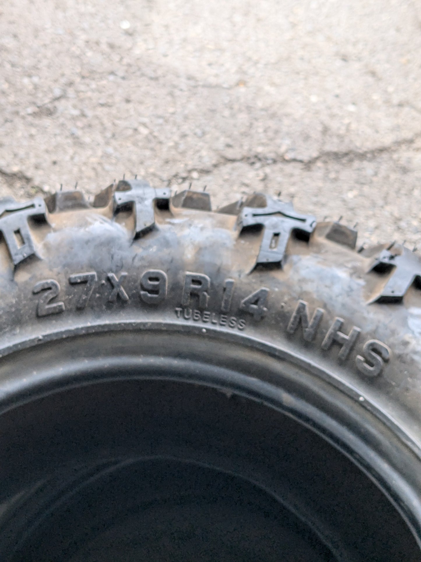NOS GBC SPARTACUS BSW AT 27 9 14 8 PLY ATV/UTV TIRE AE142709SP