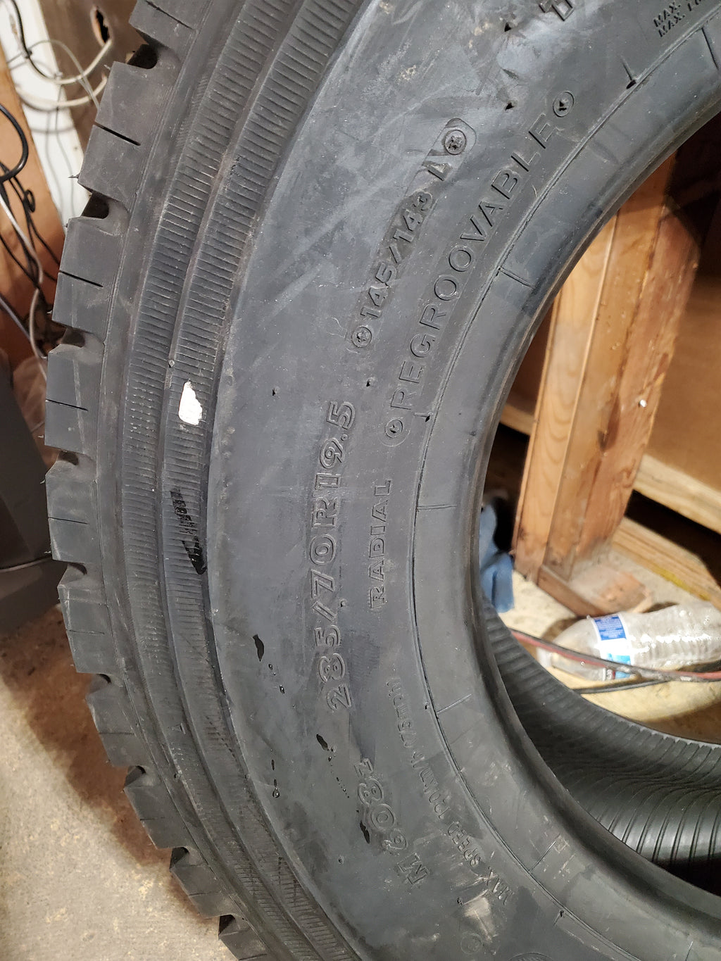 TOYO HYPARADIAL S BSW LT 285 70 19.5 145/143L 16PLY ALL POSITION TIRE 562120