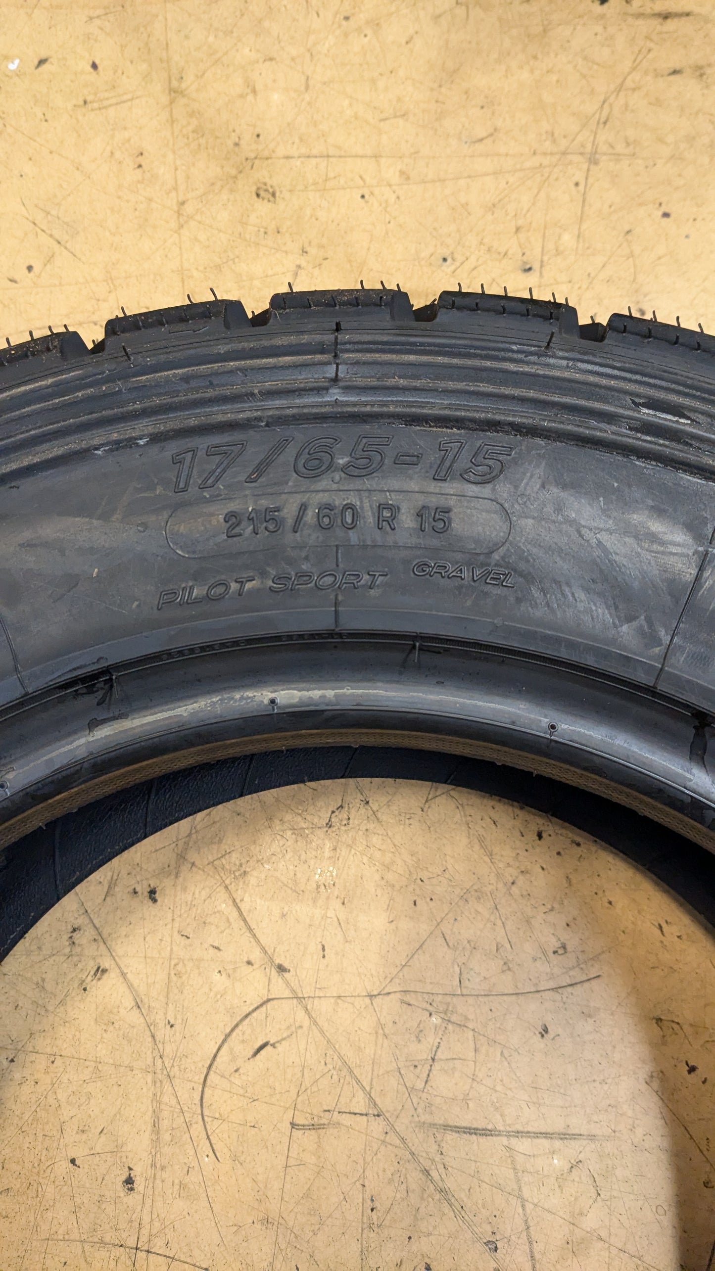 2 MICHELIN PILOT SPORT GRAVEL G80L BSW P 17 65 15 RALLY TIRE 96801