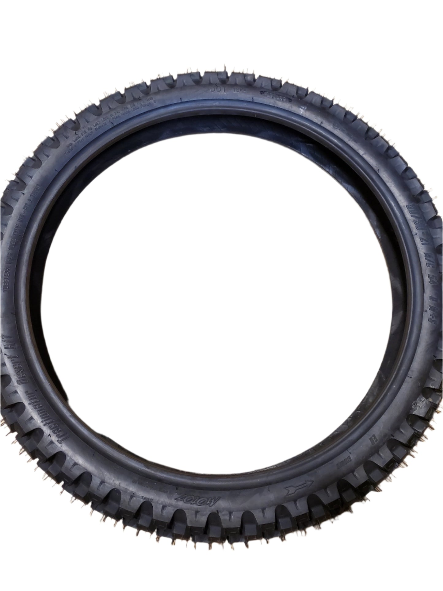 MOTOZ TRACTIONATOR DESERT H/T BSW 90 90 21 54Q FRONT DIRT BIKE TIRE 1544600008