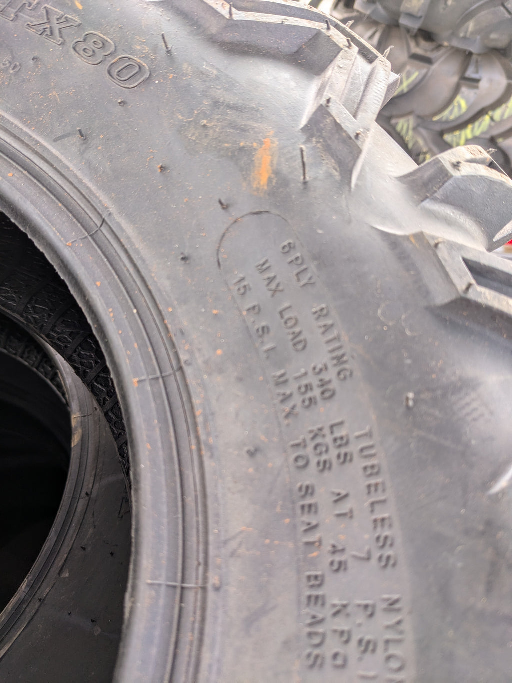 WANDA P341 A/T MASTER BSW LT 25 8 12 43F 6PLY ATV/UTV TIRE 10157
