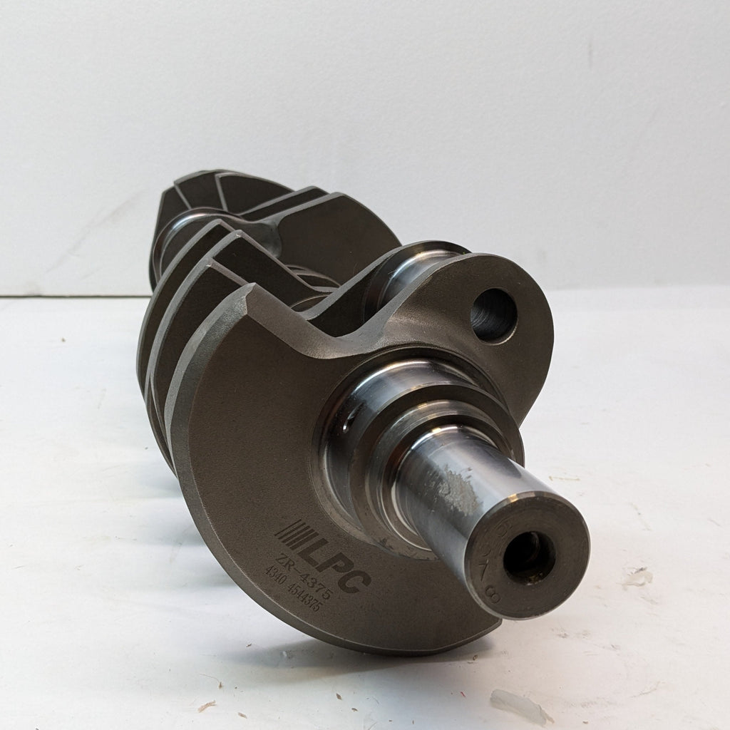 LIBERTY PERFORMANCE FORGED 4340 STEEL CRANKSHAFT BIG BLOCK CHEVY 4.375" STROKE CENTER COUNTER WEIGHT INTERNAL BALANCE ZR-4375