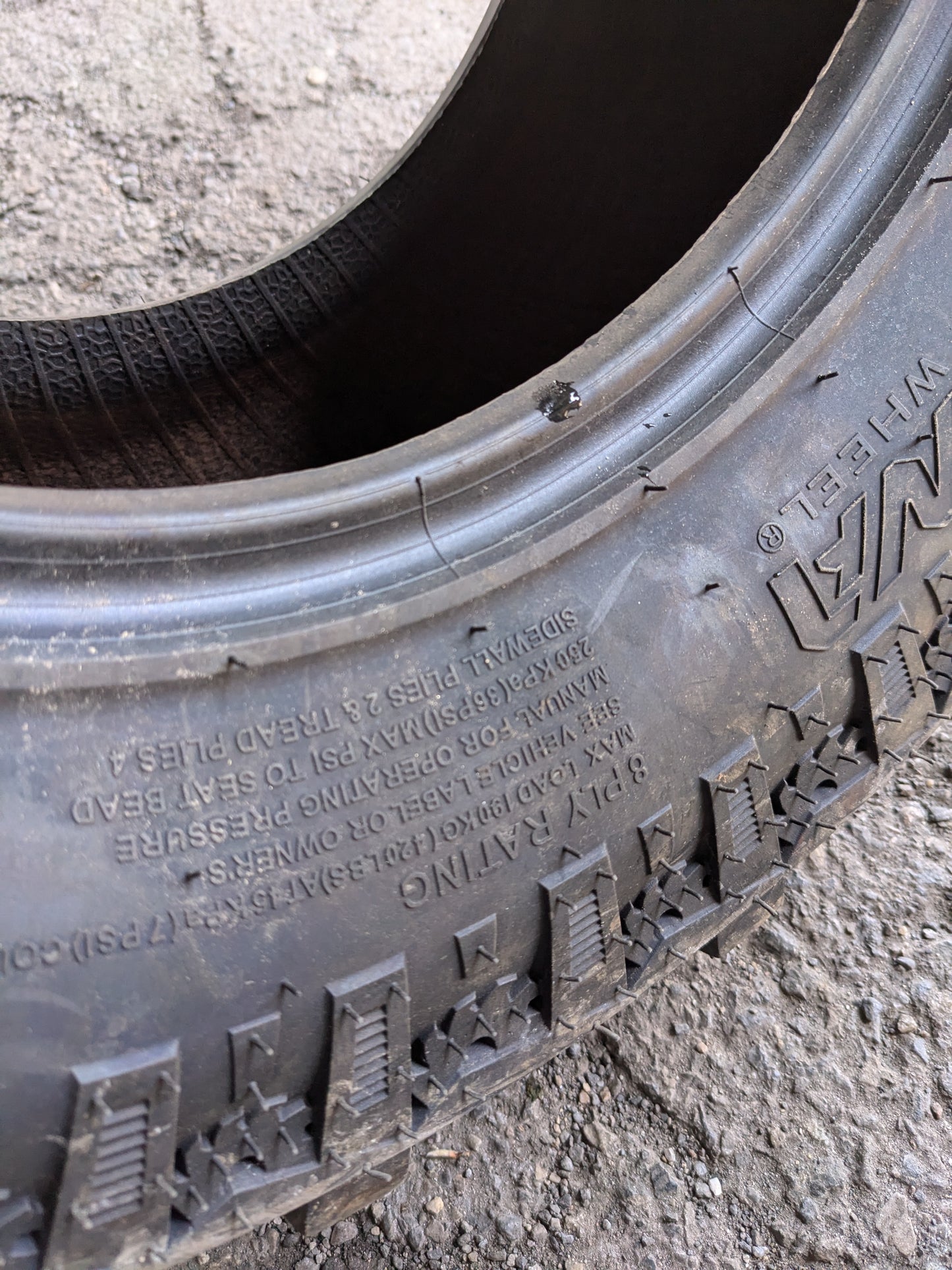 SEDONA RIDGE SAW AT76 BSW AT 25 10 12 8PLY ATV/UTV TIRE 570-5323