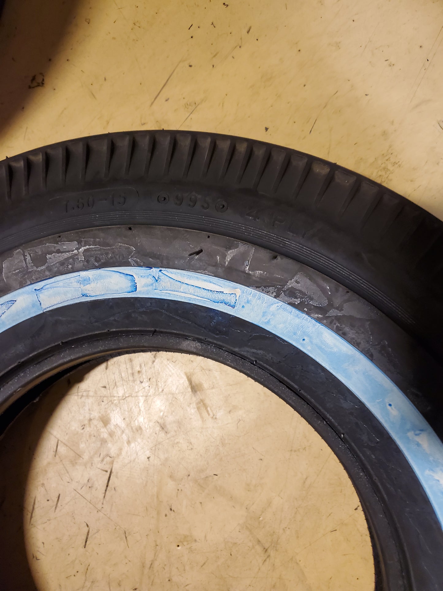 BFGOODRICH SILVERTOWN NWW 7.6 15 4PLY COKER TIRE 59150