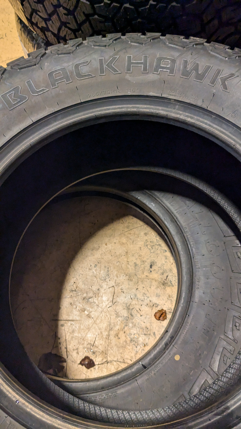 BLACKHAWK RIDGECRAWLER A/T BSW P 265 70 18 116T ALL TERRAIN TIRE 4120873V