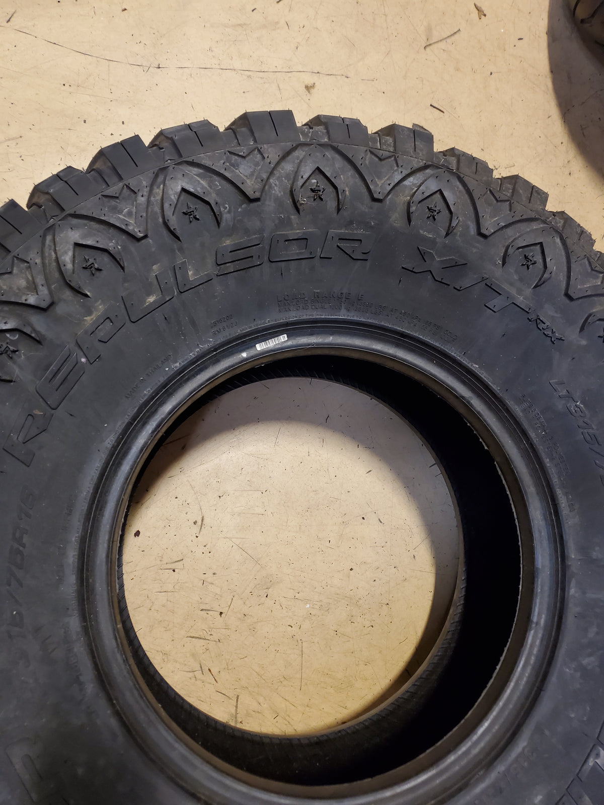 RBP REPULSOR X/T RX LT 315 75 16 127/124Q 10PLY RUGGED TIRE RBPSTXT1675030