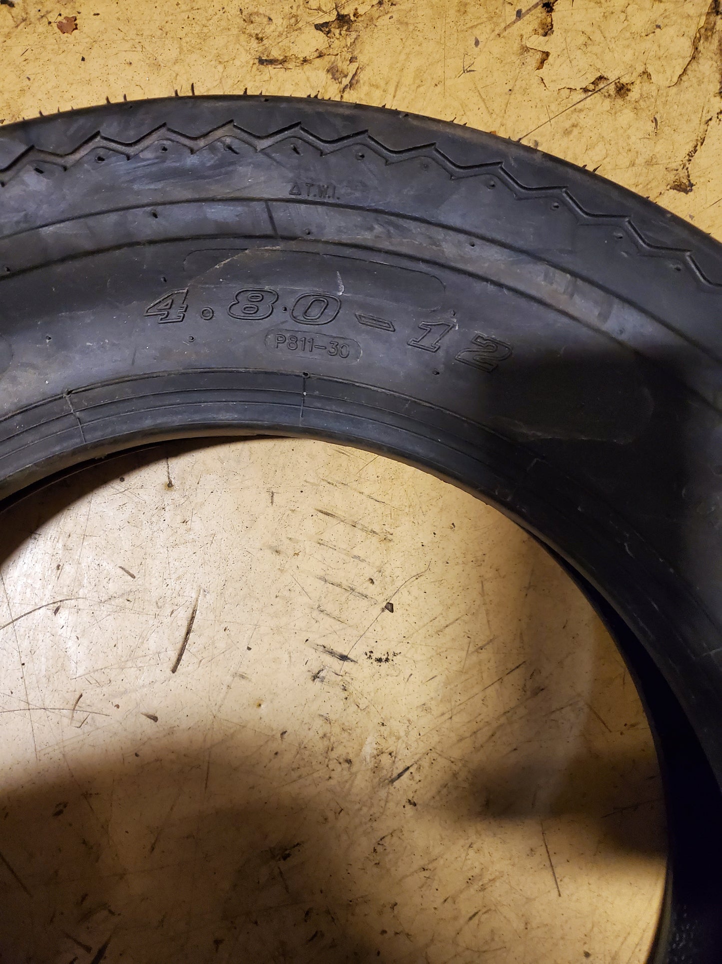 POWER KING BOAT TRAILER BSW 4.8 12 80M 6PLY TRAILER TIRE GVM31