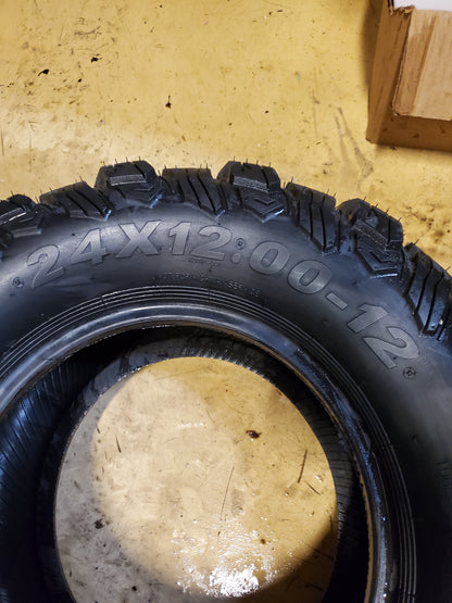 KENDA K3012 BSW 24 12 12 4PLY ATV/UTV TIRE 24124K