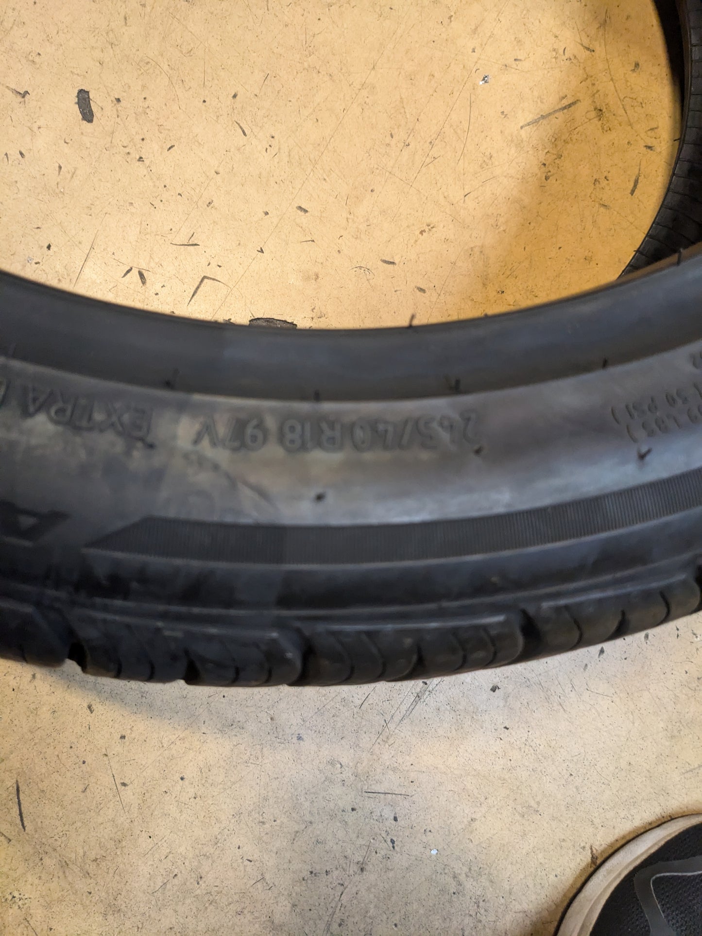 BFGOODRICH ADVANTAGE CONTROL BSW P 245 40 18 97V XL ALL SEASON TIRE 02922