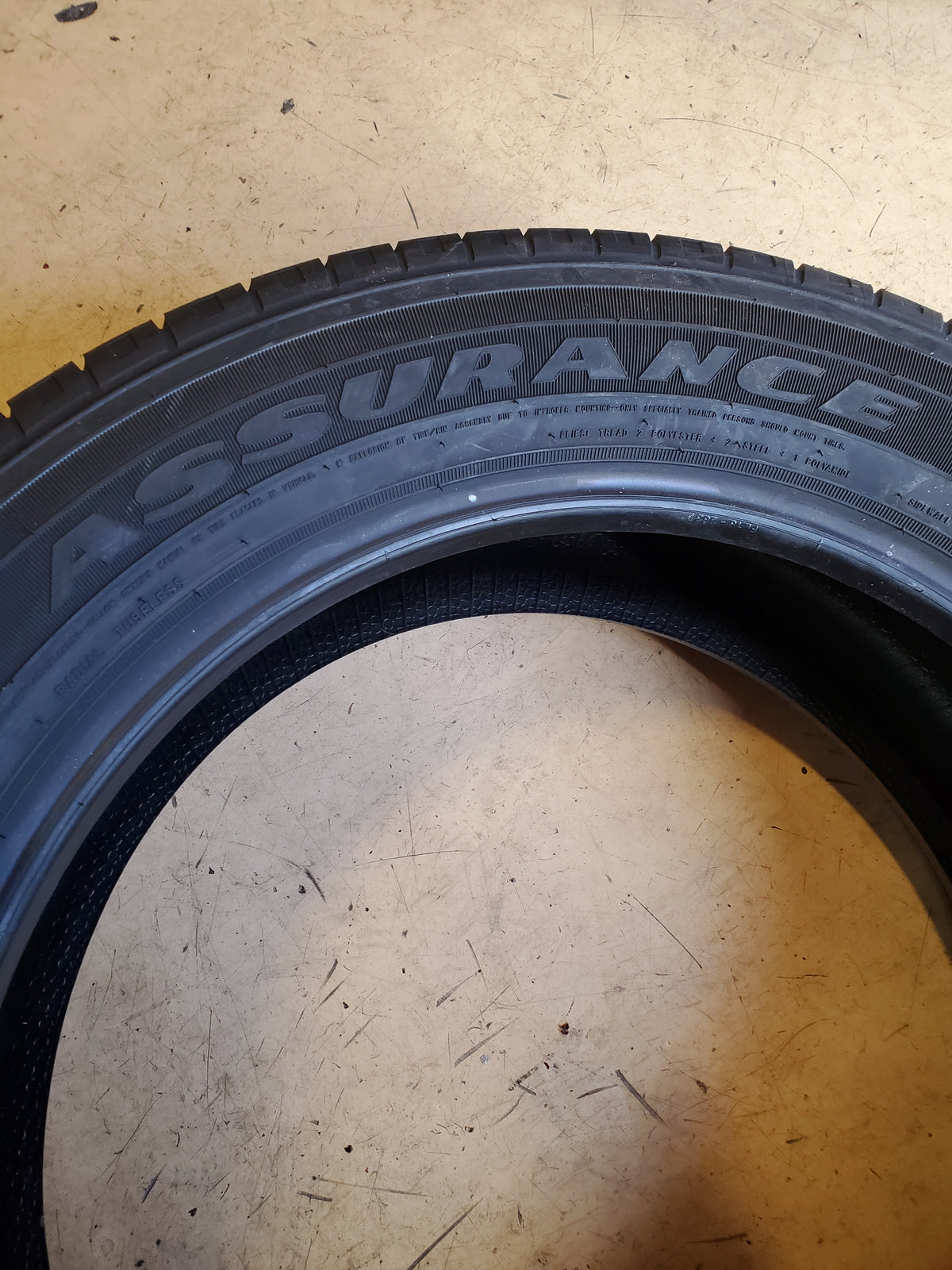 2 GOODYEAR ASSURANCE ALL-SEASON P 245 55 19 103V TIRE 407971374
